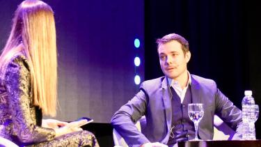 Matías Weissel participó de las 11° Jornadas de Energía del Diario Río Negro. Foto: Matías Subat. 