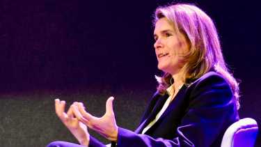 La directora general de Total Austral, Catherine Remy participó de las 11° Jornadas de Energía del diario Río Negro. Foto: Matías Subat. 