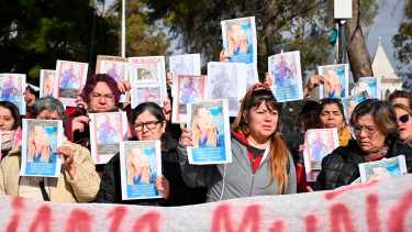 Buscan a Luciana Muñoz, desaparecida en Neuquén. Foto: Florencia Salto. 