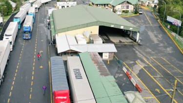 Los pasos fronterizos a Chile, este domingo. 