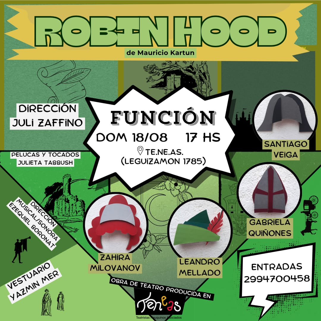 Robin Hood, versión libre de Mauricio Kartun