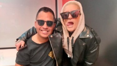 Cristian Soto, el arquero de baja talla, y Furia de GH. Ahora el joven está contratado por una productora artística, y se presenta en eventos. Ahí se cruzó con la 'hermanita'