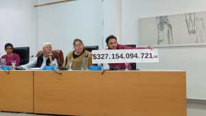 Fuertes cruces antes de avalar el Balance 2023 del municipio de Roca, que cerró con déficit