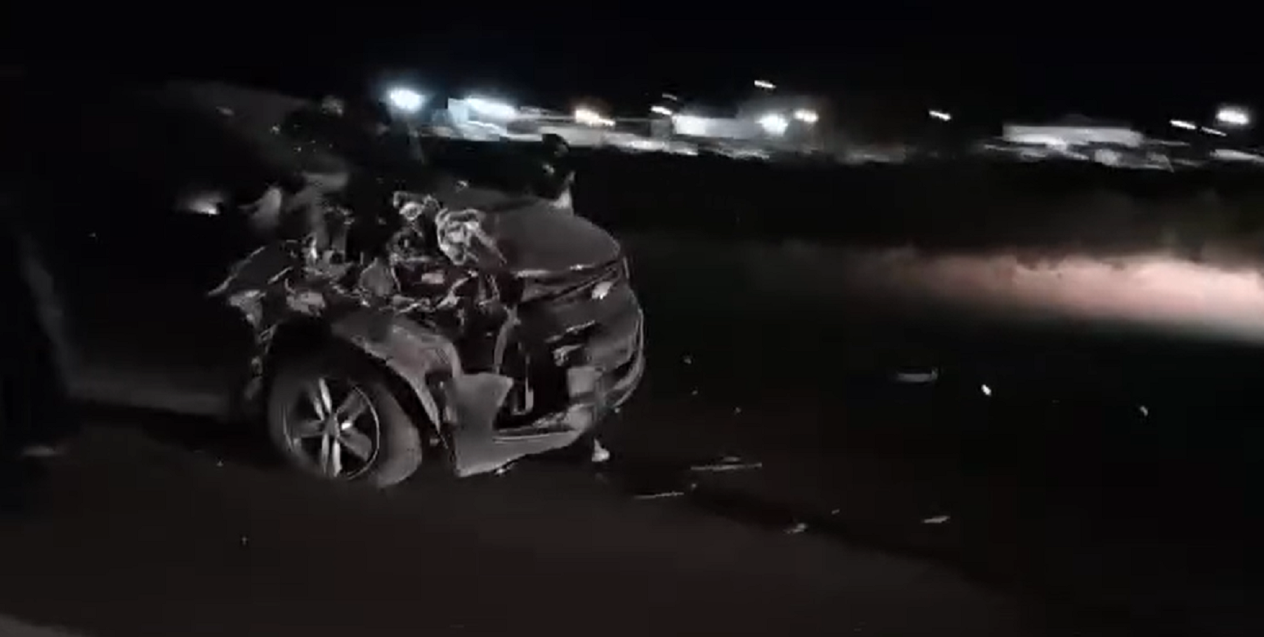 Video | Un fuerte choque en la Ruta 7 generó caos en el tránsito de ...