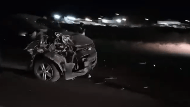 Video | Un fuerte choque en la Ruta 7 generó caos en el tránsito de Añelo, pero ya se normalizó