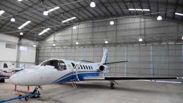 El avión -ahora vendido- y sus otras derivaciones judiciales. Archivo