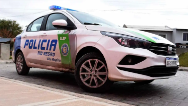 Intervino personal policial de Cipolletti. Foto Juan Thomes