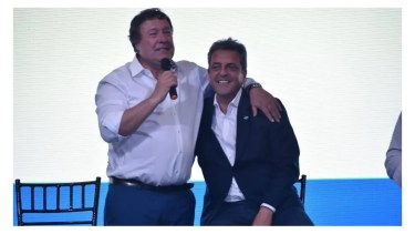 Esto es en off: Muy “amigos” en la campaña, pero Massa ya no juega con Weretilneck