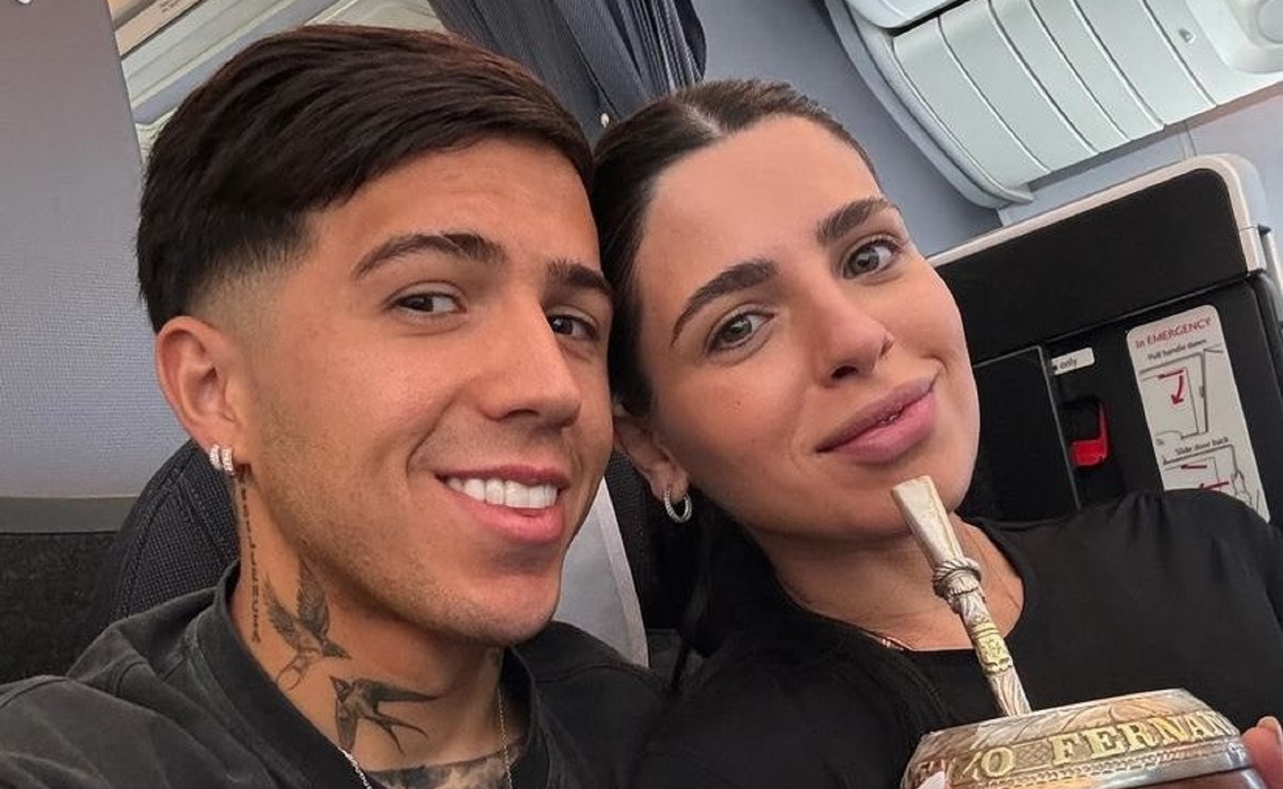 La novia de Enzo Fernández reveló detalles sobre los inicios de su relación.