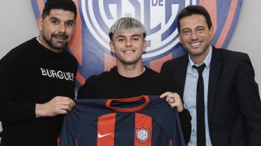 Matías Reali había sido presentado como refuerzo de San Lorenzo.