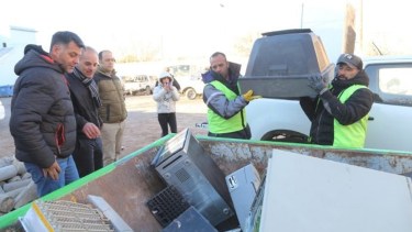 Recolectarán aparatos electrónicos en desuso en Neuquén. Foto: gentileza municipalidad. 