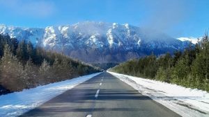 Frío extremo en Neuquén y Río Negro: así están las rutas este domingo
