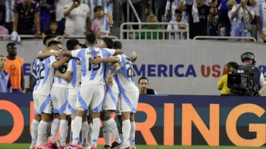 Argentina enfrenta a Canadá por las semis de la Copa América. Foto: @Argentina.