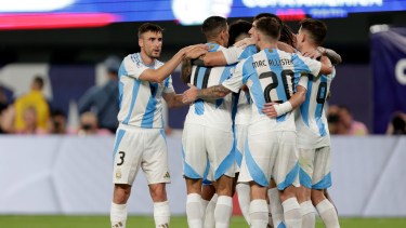 Argentina eliminó a Canadá y está en la final de la Copa América. (Foto: Fotobaires)