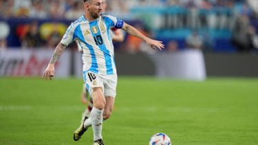 Messi tras la victoria: "Son mis últimas batallas". Foto: gentileza Olé. 