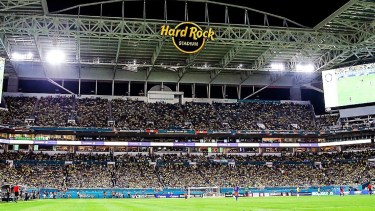 La final de la Copa América se disputará en el Hard Rock Stadium de Miami.