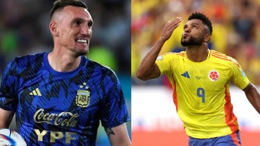 Franco Armani y Miguel Borja está en la final de la Copa América.