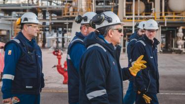 La empresa lleva a cabo obras para ampliar su capacidad de procesamiento. Foto: gentileza.  