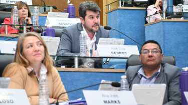 José Luis Berros, presidente del bloque Vamos con Todos. Foto. Marcelo Ochoa