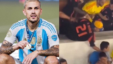 Leandro Paredes apuntó contra un amigo de Maluma.