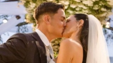 Video | Oriana Sabatini y Paulo Dybala, oficialmente casados: las primeras imágenes de los novios