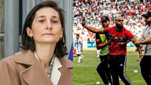 La ministra de Deportes de Francia minimizó el escándalo en Argentina &#8211; Marruecos: «Pequeña intrusión»