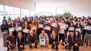 Los estudiantes fueron capacitados por la operadora Pampa Energía.