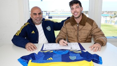 Agustín Martegani es nuevo refuerzo de Boca.