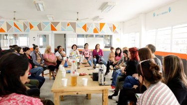 El programa Acompañar se convirtió en el apoyo de muchas mujeres, víctimas de violencia de género.-