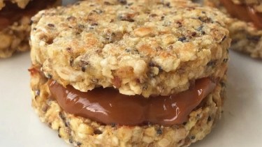Alfajores de avena: veggies y en 10 minutos