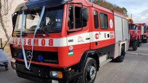 Bomberos apagaron un incendio al costado de la Ruta 151 en Catriel