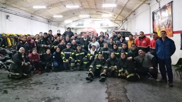 El operativo duró más de siete horas. Foto bomberos de Roca