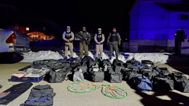 Cómo sigue la investigación sobre los 783 kilos de cocaína encontrados en Caviahue.