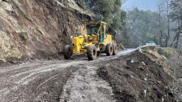Trabajos en Quila Quina. Foto de archivo Neuquén Informa. 