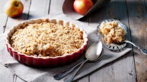 Imagen de Crumble de manzana sin azúcar: una receta clave para conquistar a los fanáticos de este postre