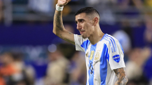 «El Fide no se va», la emocionante ovación a Di María tras el triunfo de la Selección en la Copa América