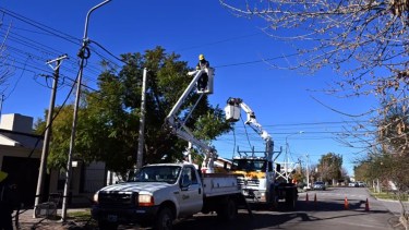 Corte de luz en Viedma, Roca y Luis Beltrán. Foto: archivo.