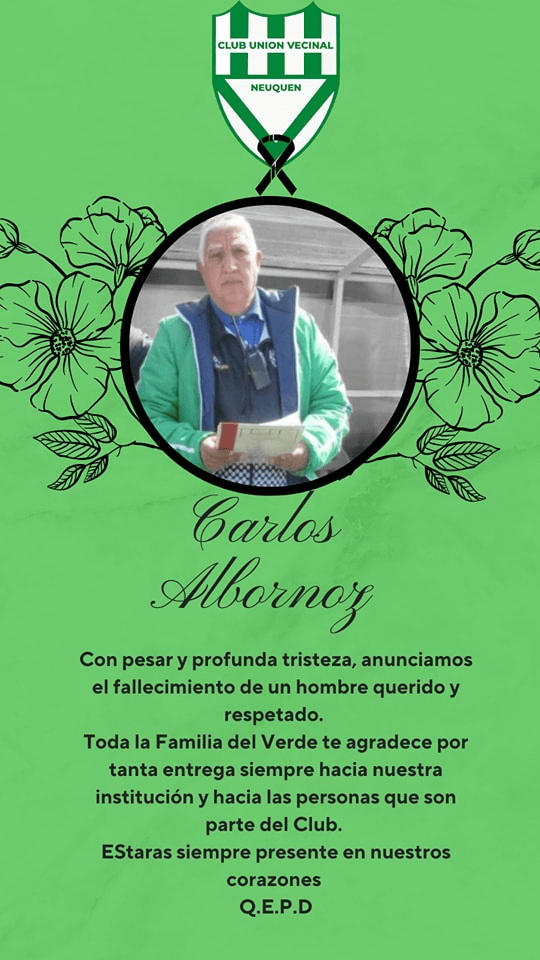 Dolor en el fútbol del Alto Valle por la muerte de un reconocido DT ...
