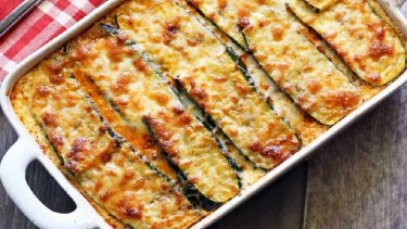 Platazo para todos los gustos: lazaña de zucchinis