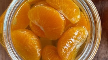 Mandarinas en almíbar para disfrutar todo el año