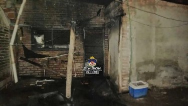 El hecho ocurrió esta madrugada. Foto gentileza