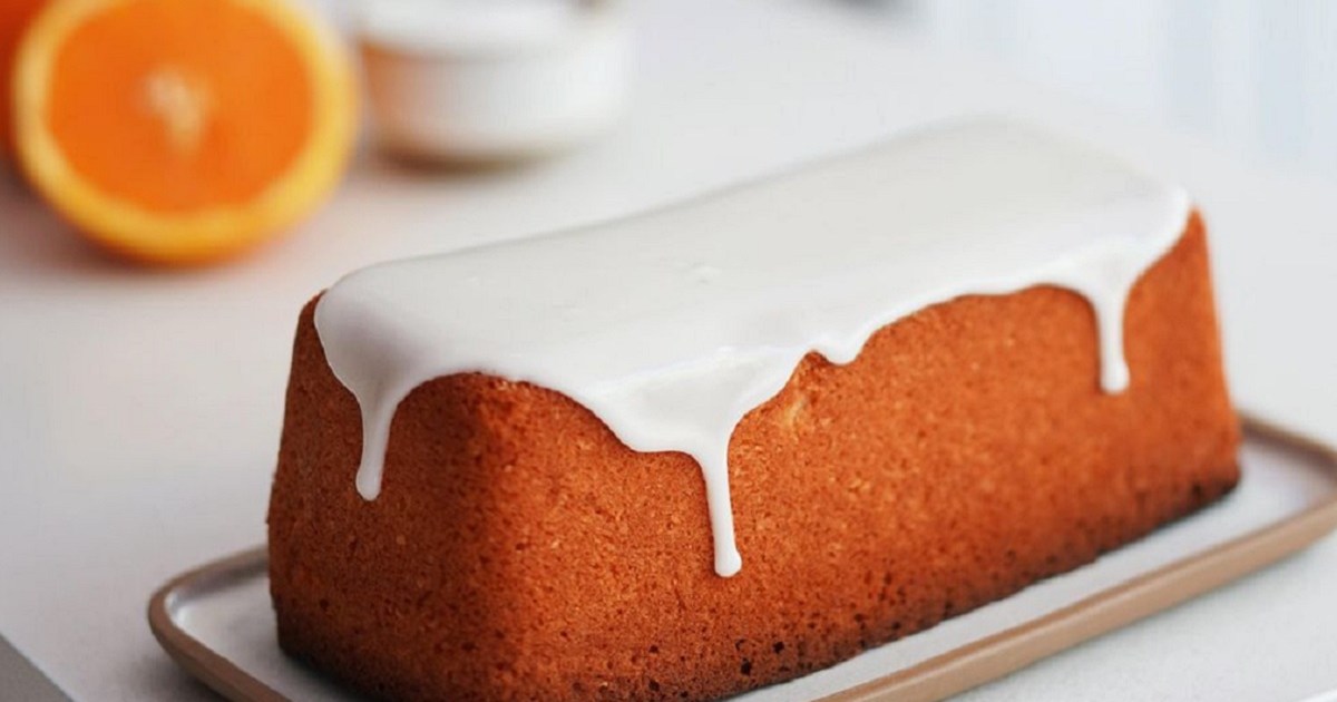 Receta de budín de naranja y coco esponjoso
