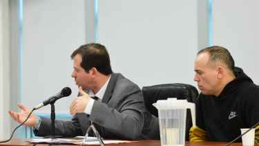 El defensor Perazzoli pidió la libertad de Agüero tras 22 días de detención ilegal. (Cecilia Maletti)