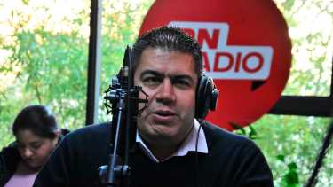 Gonzalo Núñez,  intendente de San Patricio del Chañar  habló en RN Radio (Foto: Cecilia Maletti)
