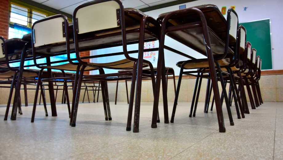 El gremio denunció que se están afectando derechos laborales de los docentes. Foto: Cecilia Maletti. 