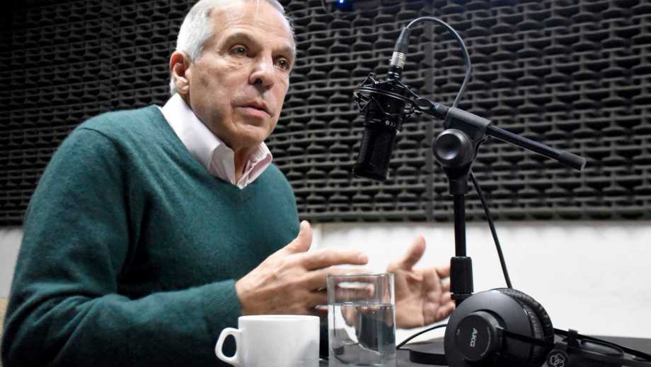 El exgobernador Jorge Sapag es el presidente de la Convención, uno de los órganos partidarios. Foto Matías Subat.
