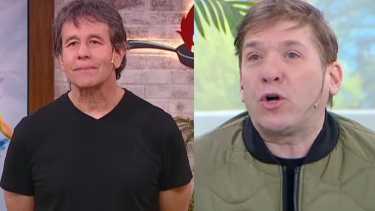 El cocinero y conductor de Telefe le hizo un comentario picante a Trezeguet, durante le pase de programas.