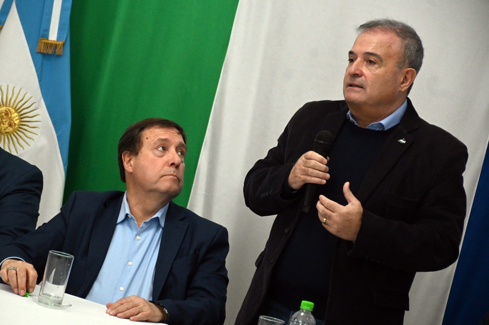 Para Pesatti, el rionegrino "no puede tener dudas" dónde está parado en esta discusión por la planta de GNL. Foto: Marcelo Ochoa