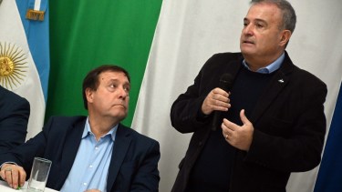 Para Pesatti, el rionegrino "no puede tener dudas" dónde está parado en esta discusión por la planta de GNL. Foto: Marcelo Ochoa