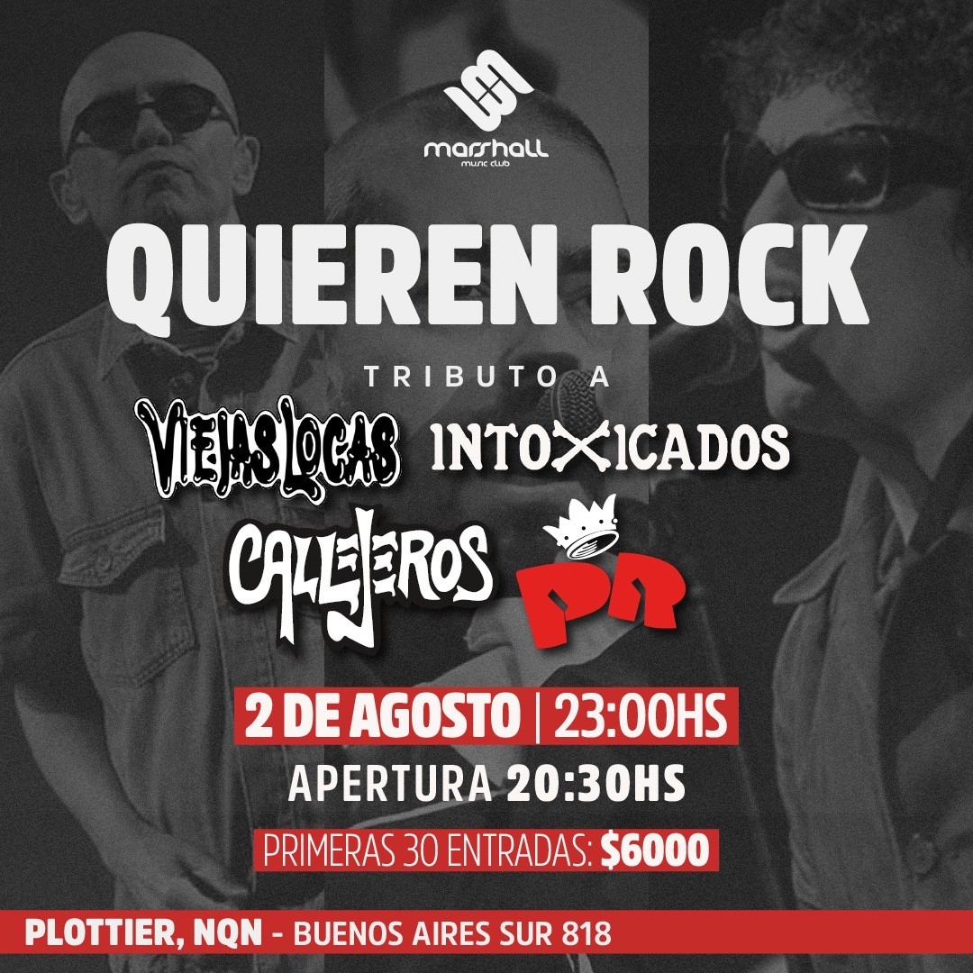 Quieren rock? Tributo a Callejeros, Viejas Locas e Intoxicados
